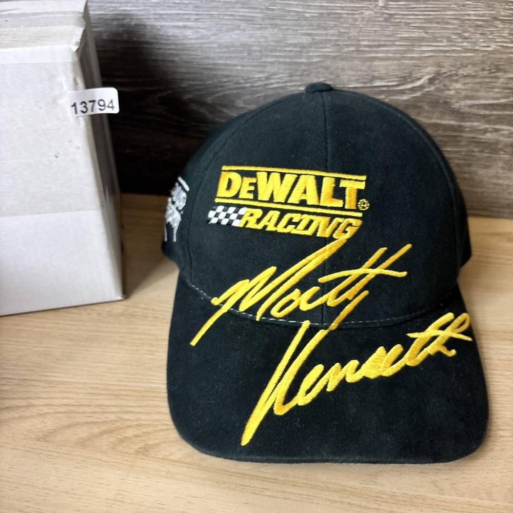 DeWalt Racing Hat Cap Snap Back NASCAR Matt Kenseth Roush Racing Mens Racing - Picture 8 of 8